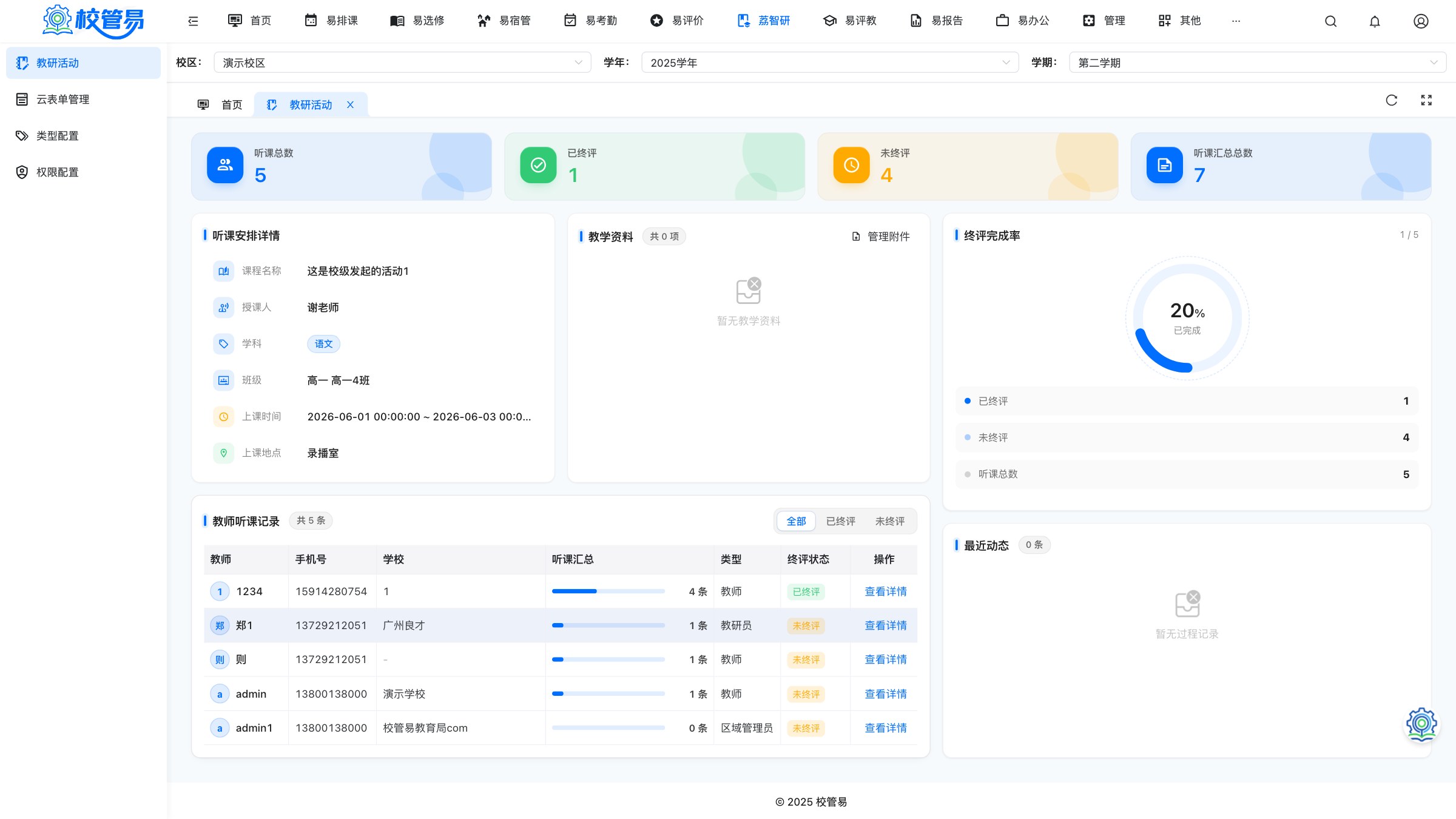 课程研讨 · 研讨记录沉淀归档